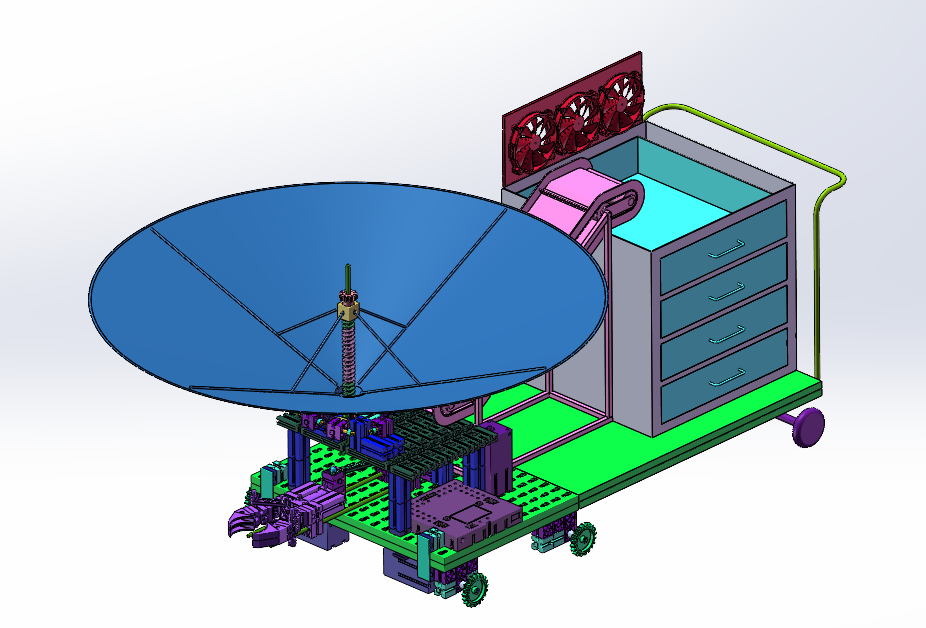 振动式樱桃采集收集机