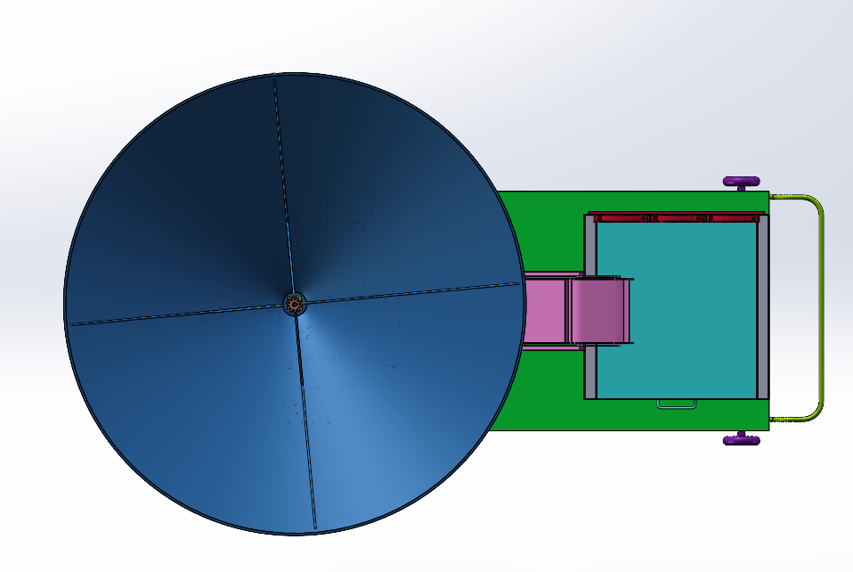 振动式樱桃采集收集机