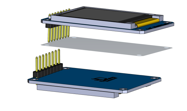 1.44 英寸 TFT 液晶显示屏模块 128x128 SPI 适用于 Arduino