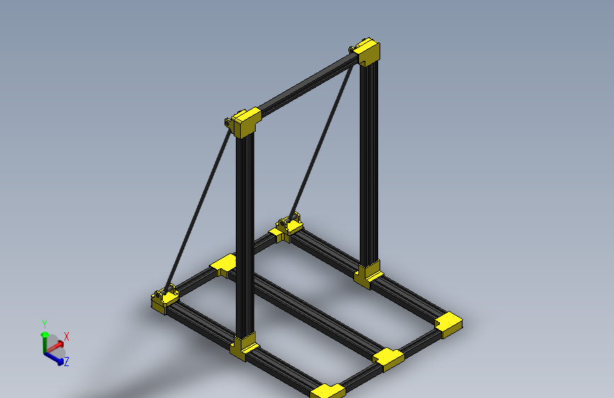 3D 打印机铝框架