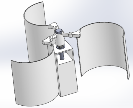 3D可打印风速仪
