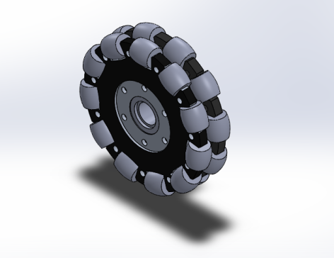 127 MM 全向轮