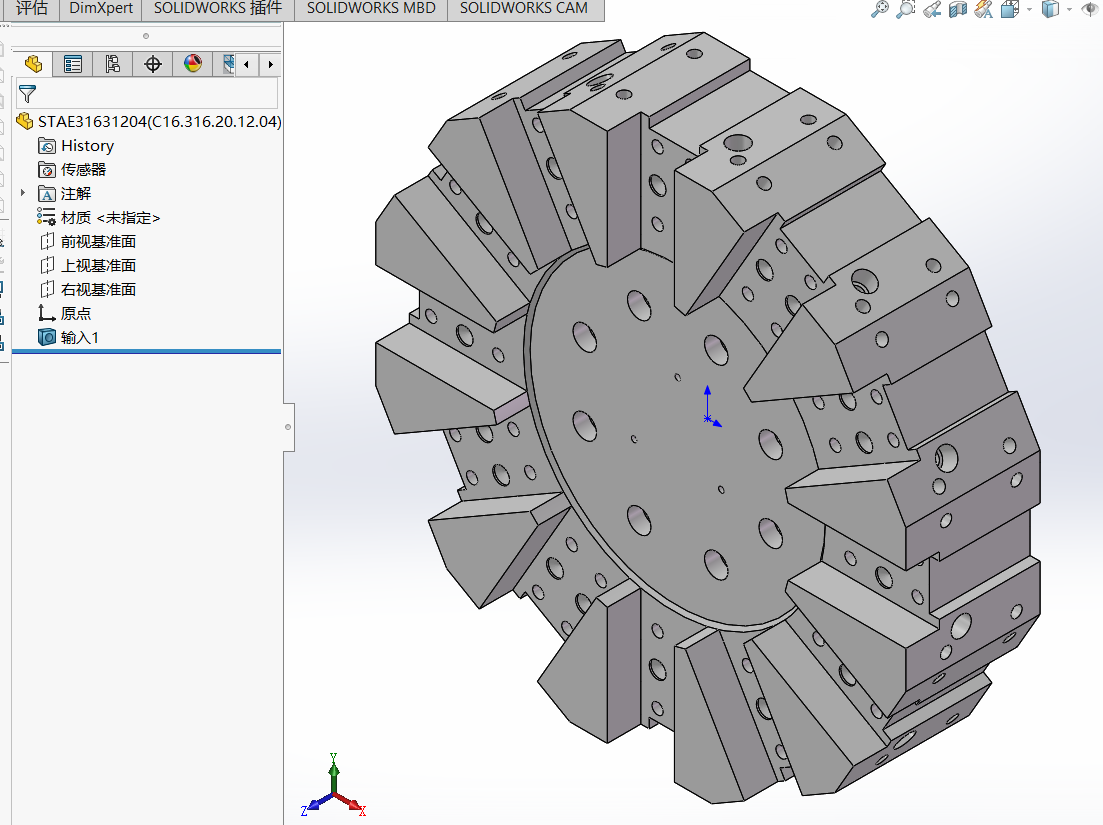 德国肖特常规刀塔(中心高80mm) 934944