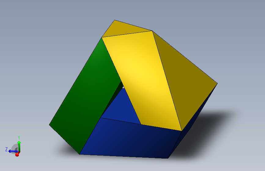Google Drive 标志 3D