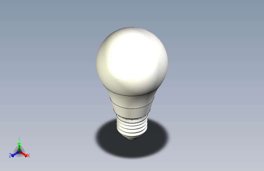 LED 灯泡 E27
