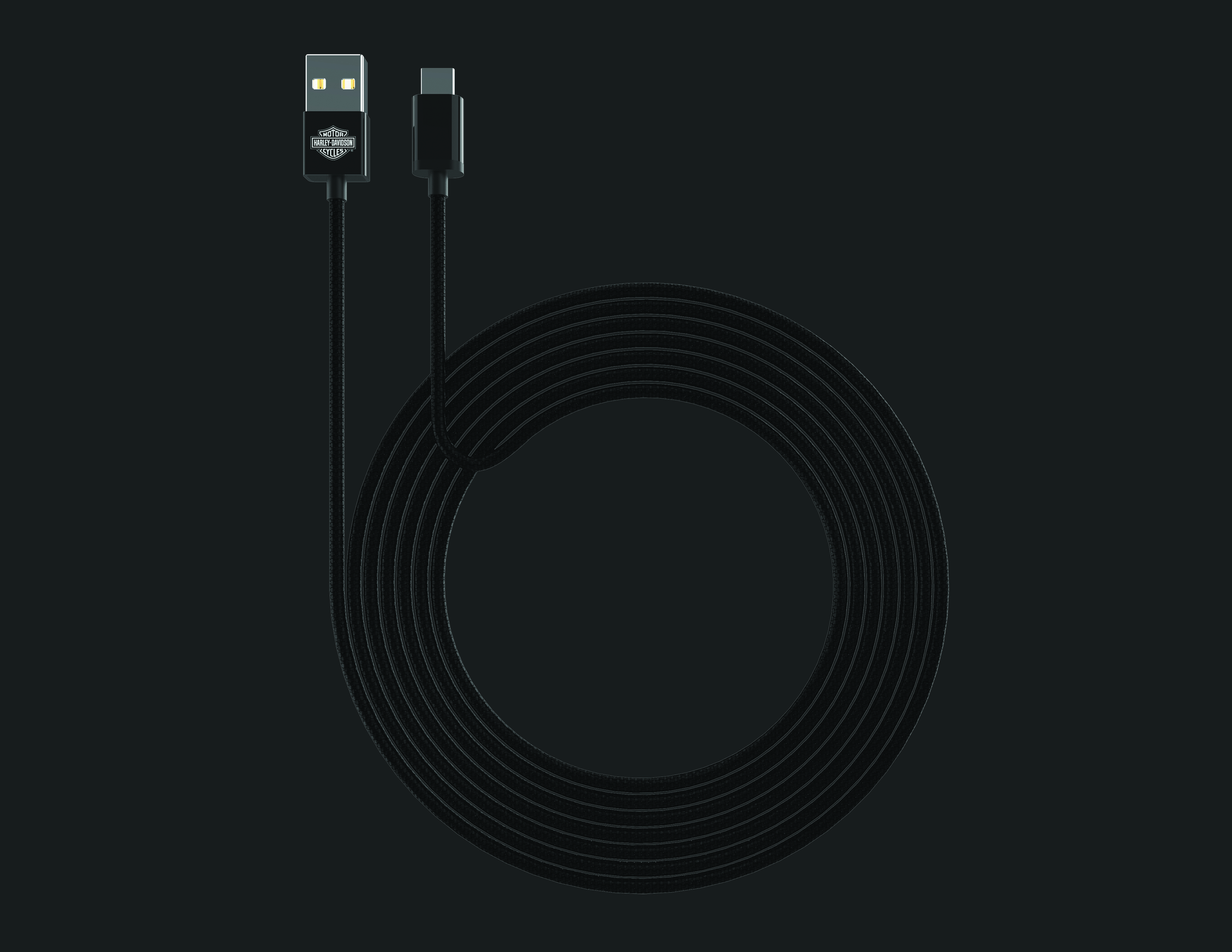 Micro USB 电缆卷绕