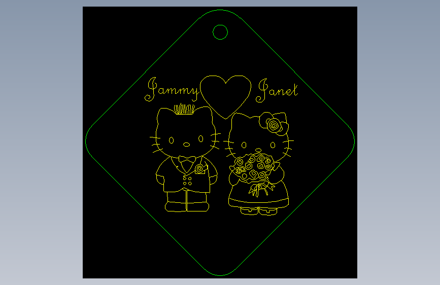 HELLOKITTY的CAD图纸