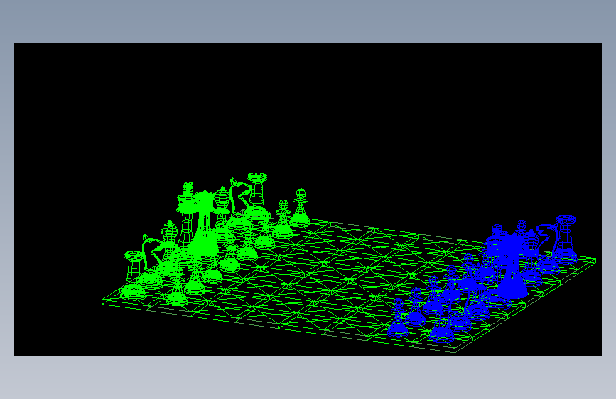 3D国际象棋 主视图