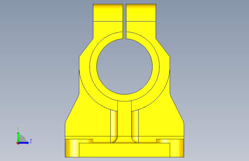 发明家3D绘图练习模型 __ 发明家教程 __ Autodesk发明家教程 __ Autodesk 左侧视图