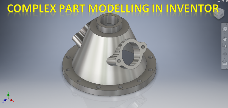 复杂零件图绘制在Autodesk Inventor中 __ Autodesk Inventor 3D绘图教程 __ Inventor Cad
