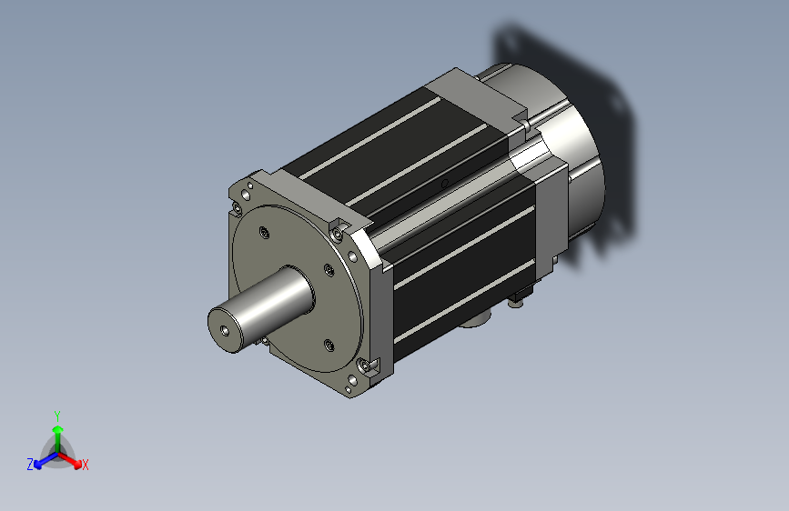 带制动的交流伺服电机+(42)