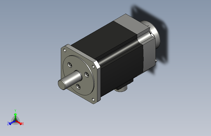 带制动的交流伺服电机+(66)