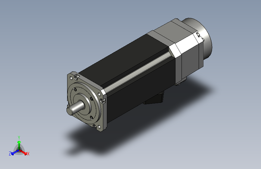 带制动的交流伺服电机+(89)