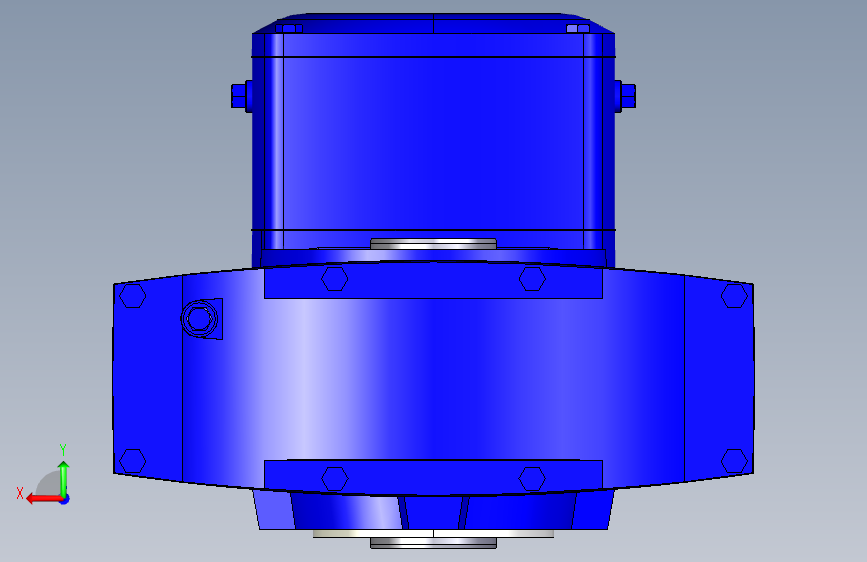 电动减速机+DuoDrive+-+SKEVO200-MSTF 背面视图