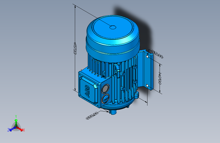 电机+-+ABB+M2BAX112M_B3