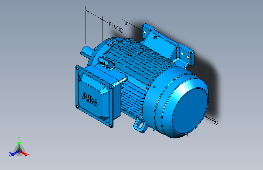 电机+-+ABB+M2BAX180M_B3