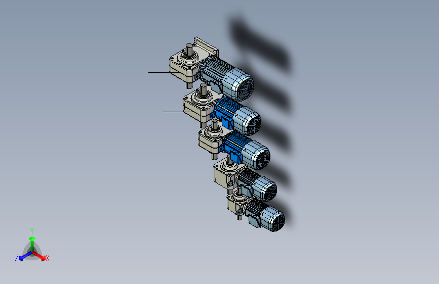 蜗杆电机+0.75-2.2+kW+系列+GM+SHYPB-RT