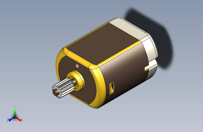 直流电机（SolidWorks+2018）