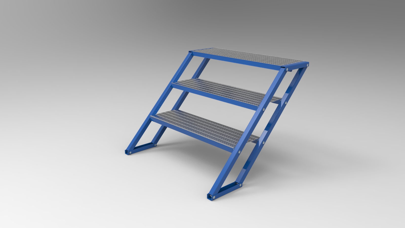 可调节折叠楼梯