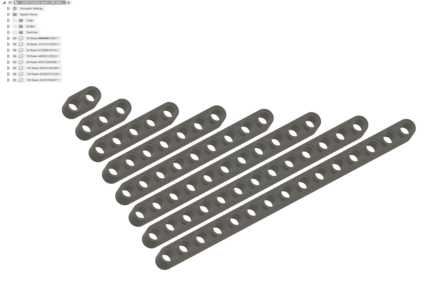 乐高技术梁套装