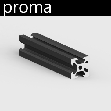 铝 2020 V型槽型材 由 proma 制造