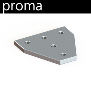 铝2020 V形槽T形链接由proma