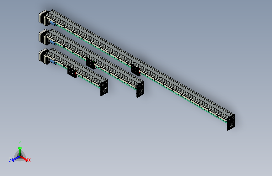 铝型材 20x40 线性运动 - 型号 02