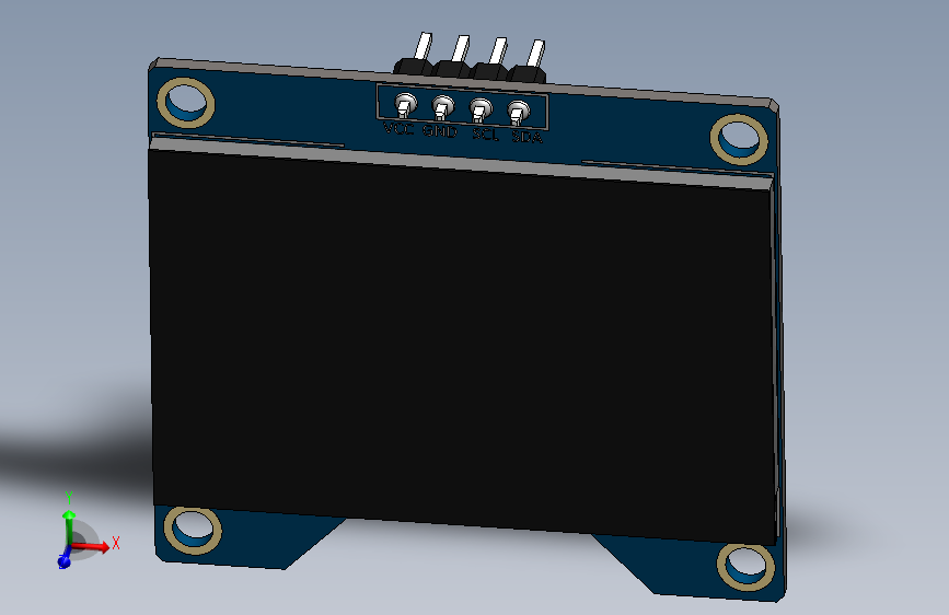 128x64-OLED 显示屏