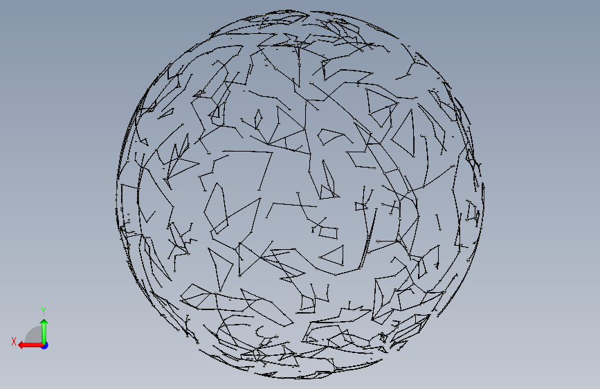 星星星座 + 地球仪 背面视图
