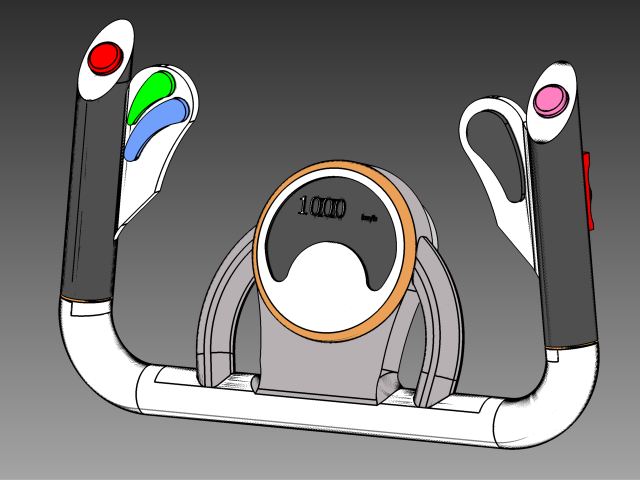 血猎犬SSC方向盘