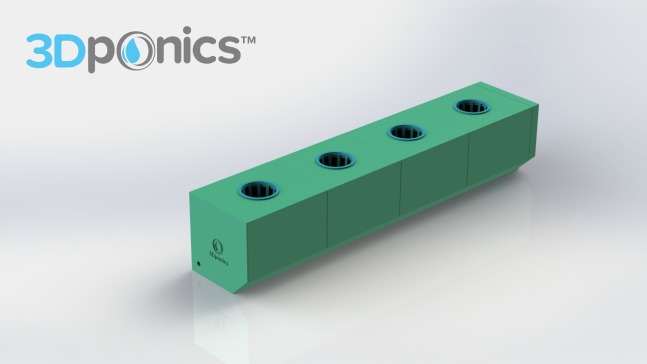 右封面 - 3Dponics 拍摄与成长花园