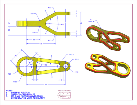 支架_ 固体结合 _ CATIA