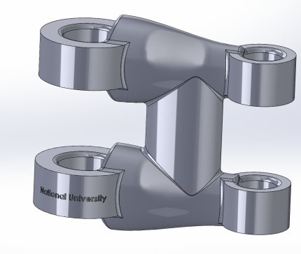 支架铸造（SolidWorks）