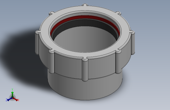 直型废液管接头 40mm