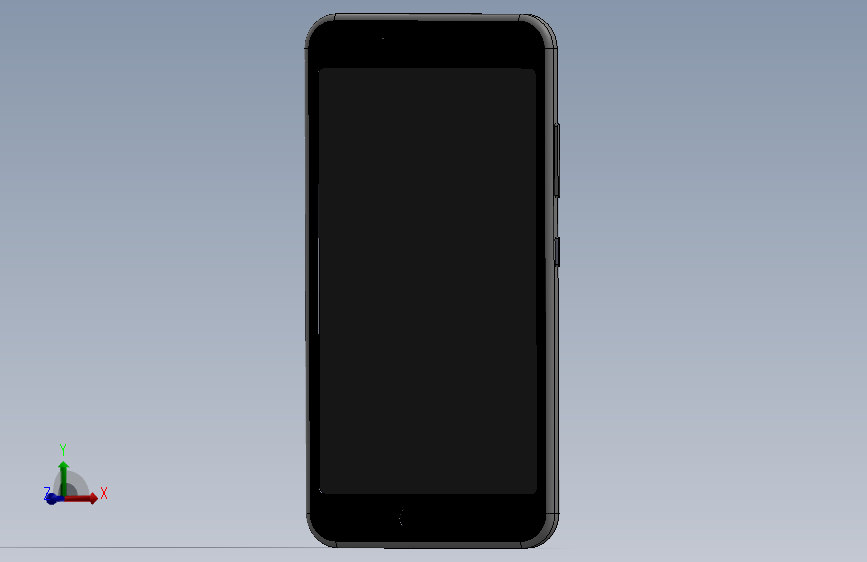 智能手机 3D 模型