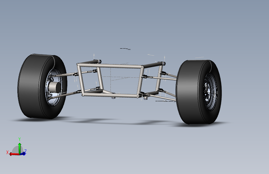 FSAE后悬架副车架