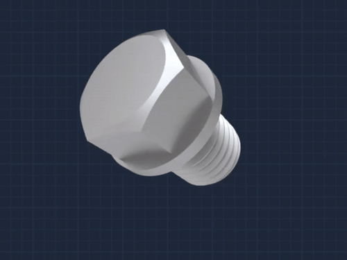 螺纹塞cbp–08082025🔩 CAD 3D 练习