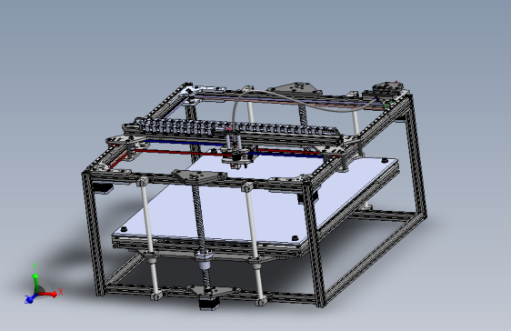 CoreXY CAD 尝试 1