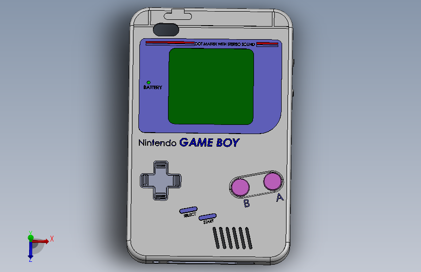 iPod 4G GameBoy Color 保护套