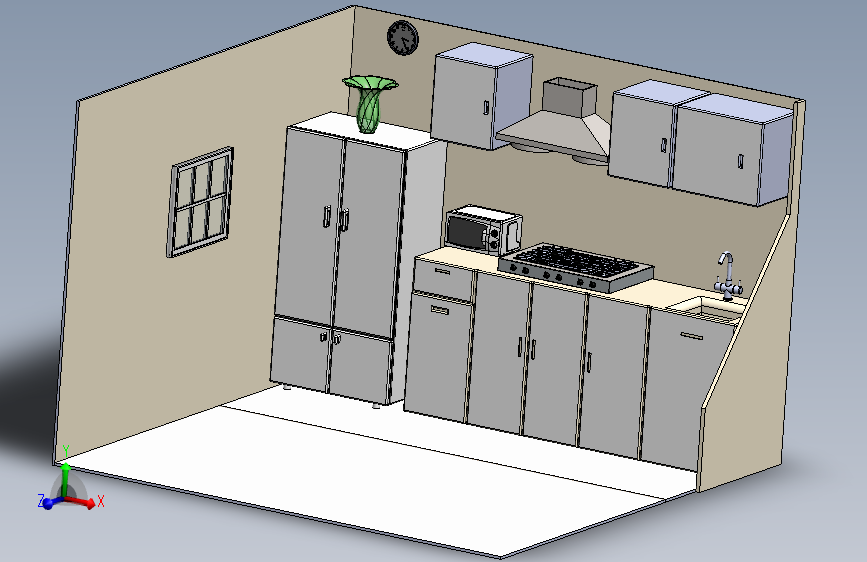 Solidworks 厨房
