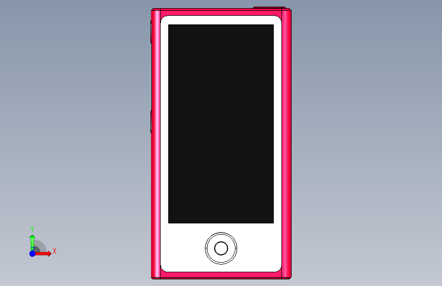 苹果 iPod Nano 7G 正面视图