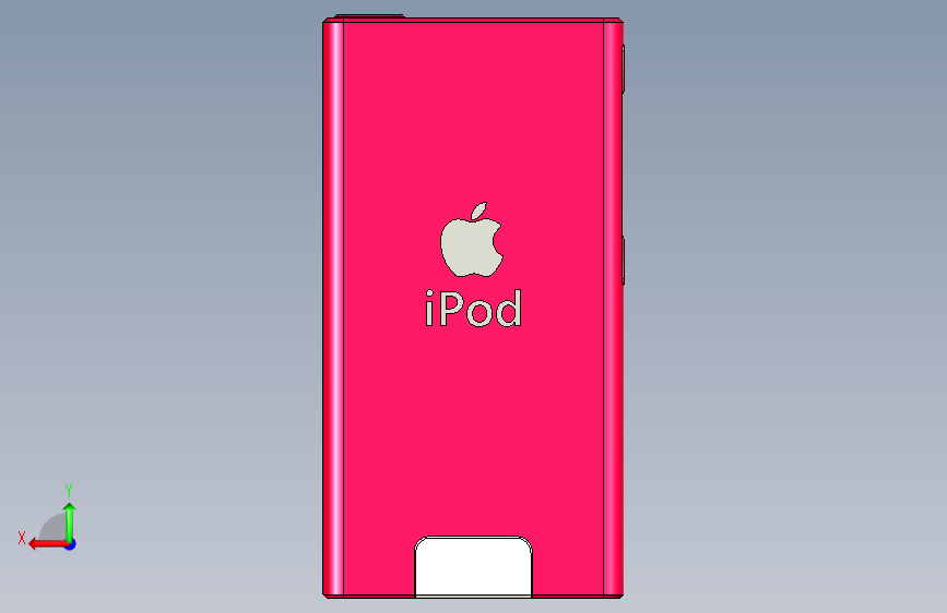 苹果 iPod Nano 7G 背面视图