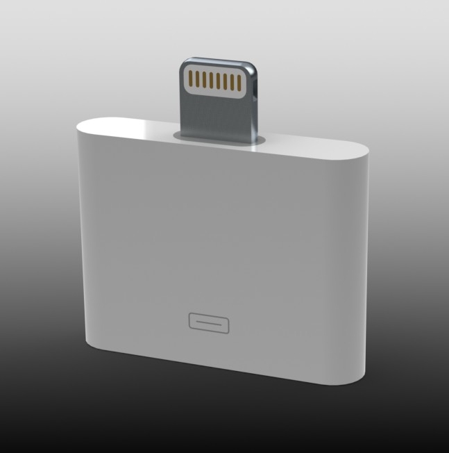 苹果Lightning转30针转接器 - 苹果手机 5