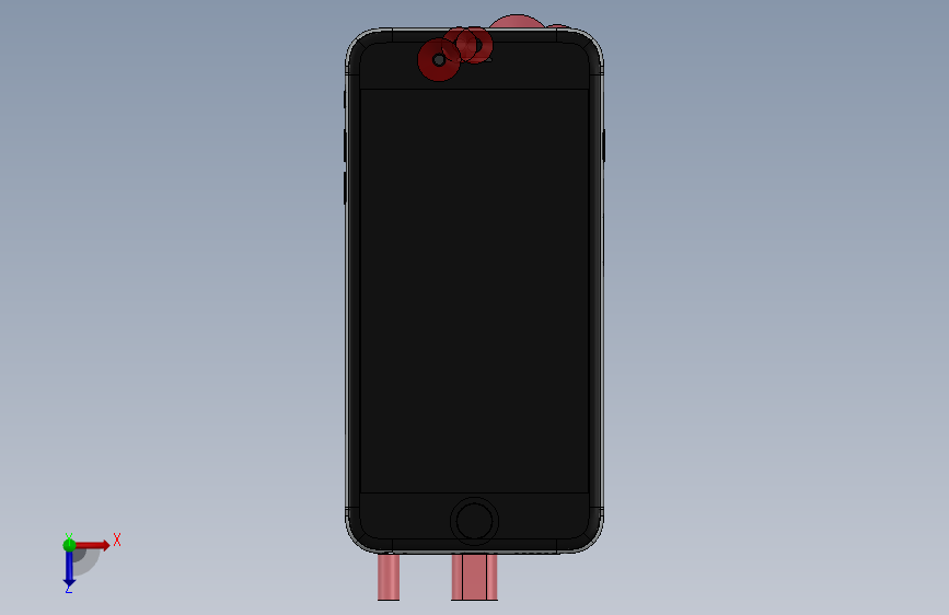 苹果手机 6 Plus (2) 俯视图
