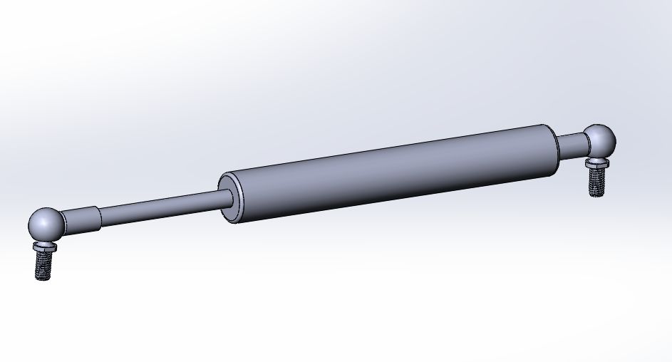 气弹簧辅助关闭