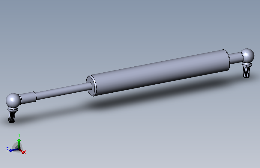 气弹簧辅助关闭