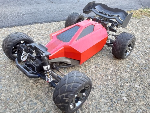 适用于 Traxxas Rustler 4x4 VXL 的越野车车身