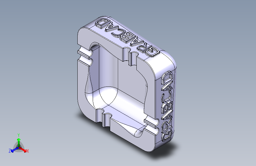 烟灰缸 GrabCAD
