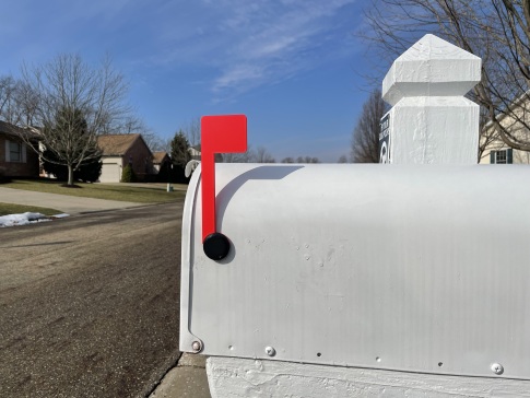 邮箱旗和安装硬件