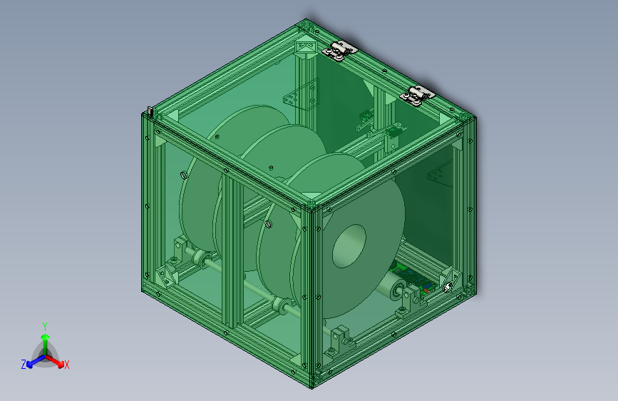 3D打印机双头耗材进料器